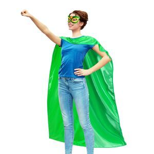 5778 Adult Super Hero Capes And Mask For Superhero Costume